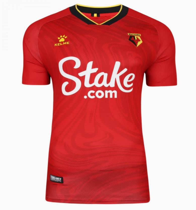 2021/22 Watford FC Away Kit Soccer Jersey